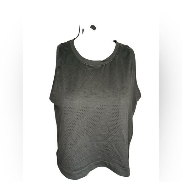Lululemon cropped mesh muscle tank - black small preloved no flaws - Picture 5 of 7